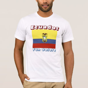 T-shirt Galore divertida do Equador