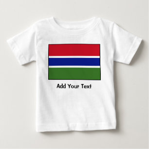 T-shirt Gambia - bandeira gambiana
