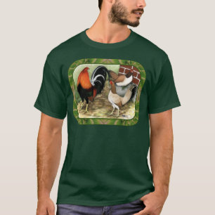 T-shirt Gamefowl na fazenda