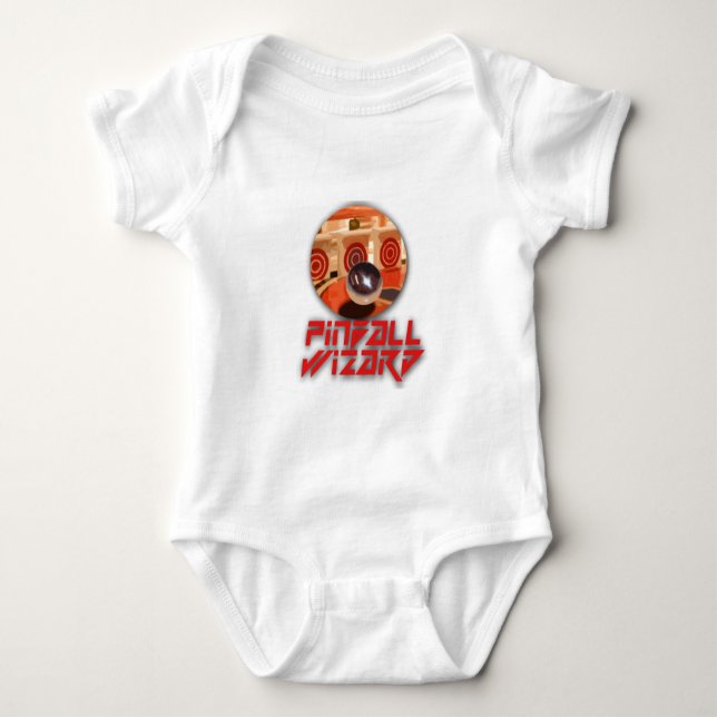T-shirt Gamer clássico - Pinball (Frente)