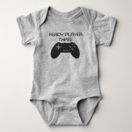 T-shirt Gamer PRONTO do JOGADOR TRÊS