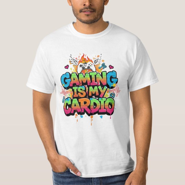 T-Shirt gamer quote (Frente)