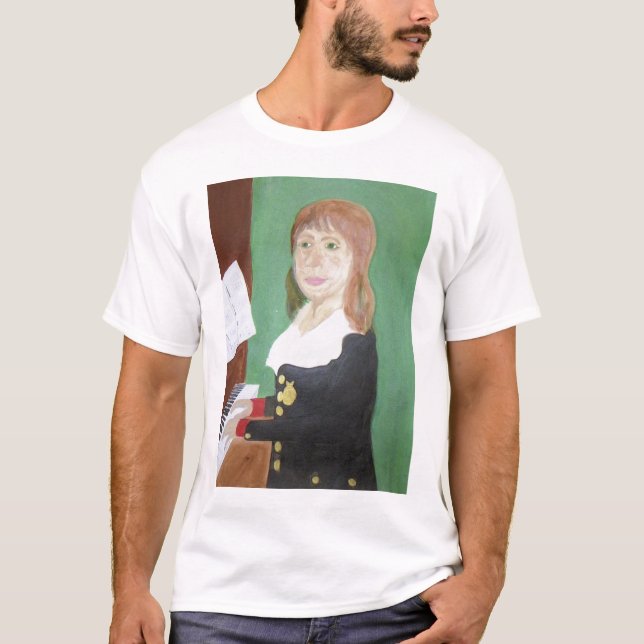 T-shirt Gancho de William (1775-1847), compositor inglês (Frente)