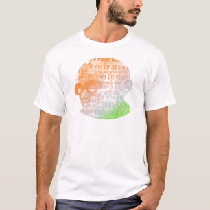 T-shirt Gandhi - olho para um olho
