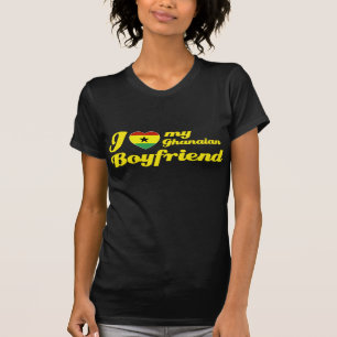 T-shirt ganês do namorado