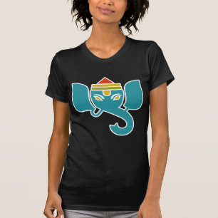 T-shirt Ganesh com o Tshirt moderno do dom