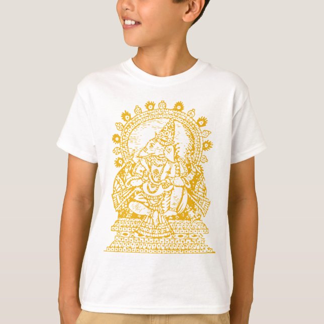 T-shirt Ganesh: Deus do sucesso (Frente)