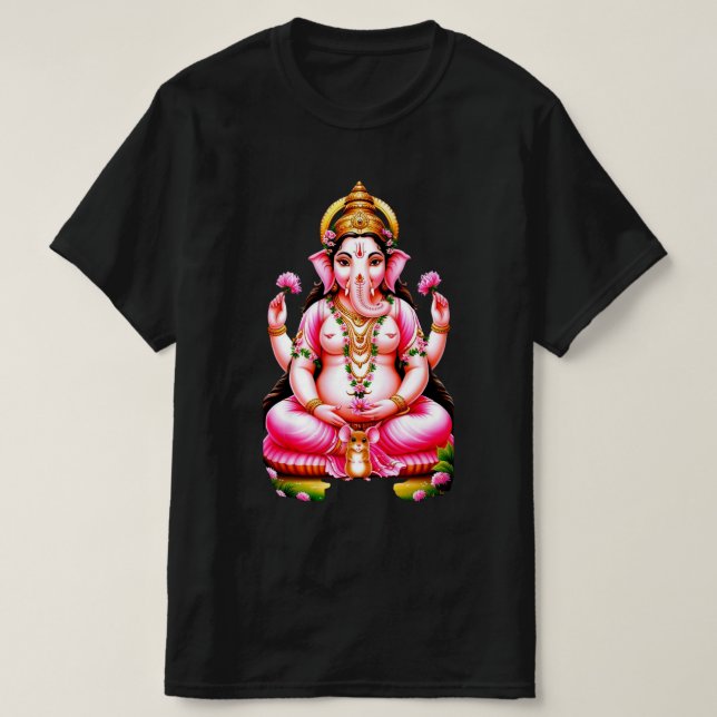 T-Shirt Ganesha 2 Mens (Frente do Design)