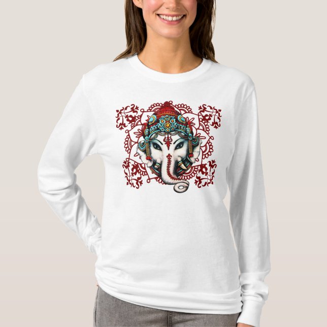 T-shirt GANESHA, deidade Hindu (Frente)