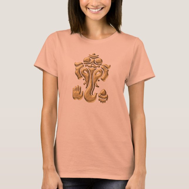 T-shirt Ganesha - Elefanten Gott - Hinduísmo, Tantra (Frente)