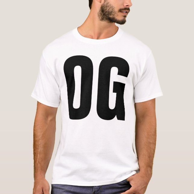 T-shirt Gangsta original (Frente)