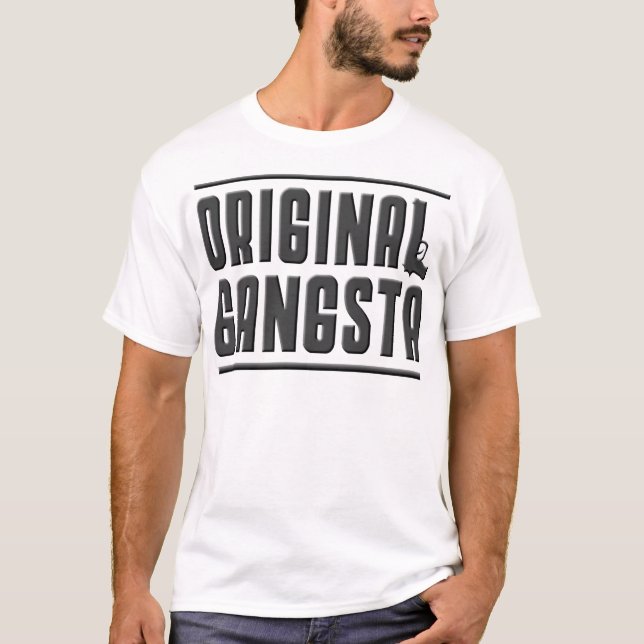 T-shirt Gangsta original (Frente)