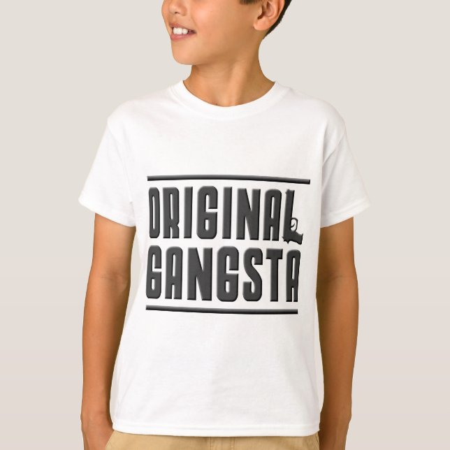 T-shirt Gangsta original (Frente)