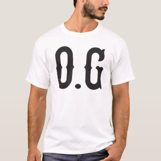 T-shirt Gângster do original de O.G