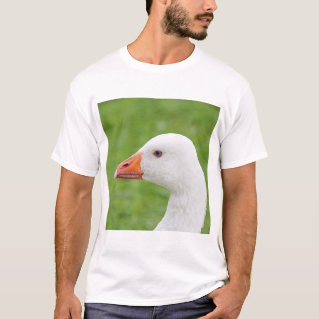 T-shirt Ganso Branco (Frente)