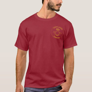 T-shirt Garde Jagers Embleem op borst.