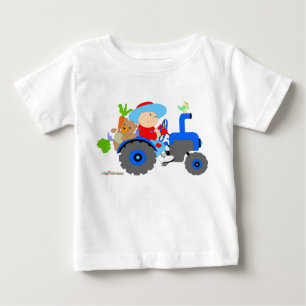 T-shirt Gardener Farmer bebê