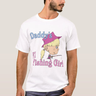 T-shirt Garota de Pesca pai