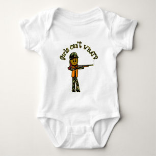 T-shirt Garota Escura Caçando
