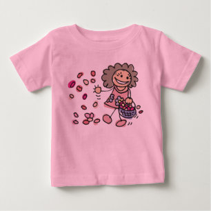 T-Shirt Garota Flor