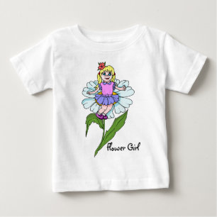 T-Shirt Garota Flor