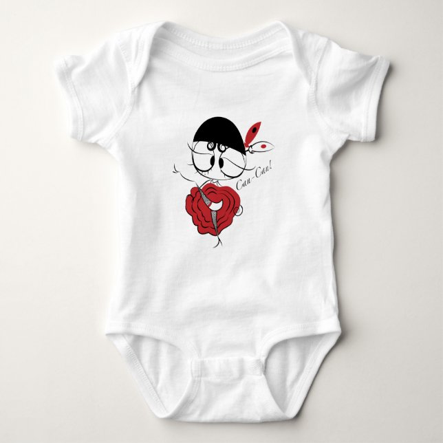 T-shirt Garota latina (Frente)