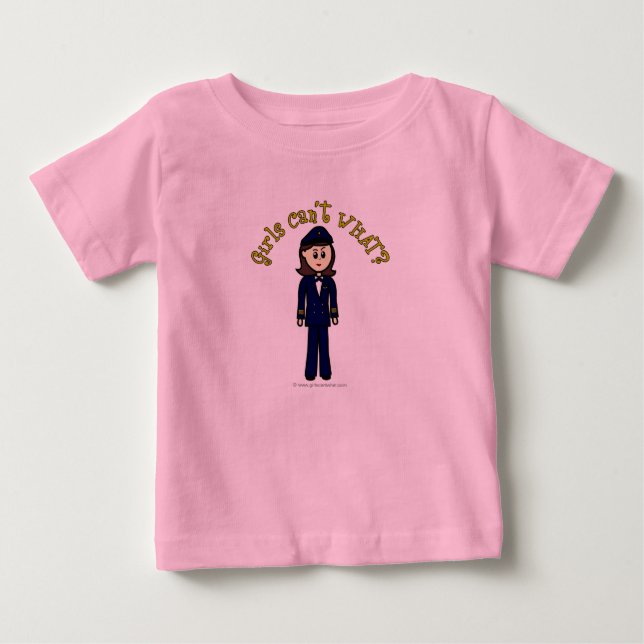T-shirt Garota-piloto (Frente)