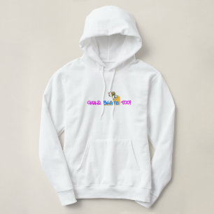 T-shirt Garotas Skates Também! - Skateboard Hoodie