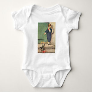 T-shirt Garoto com Cachorro Puppy