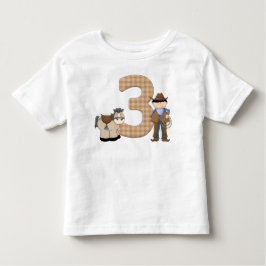 T-shirt Garoto Cuja Vaca Tem Três Anos