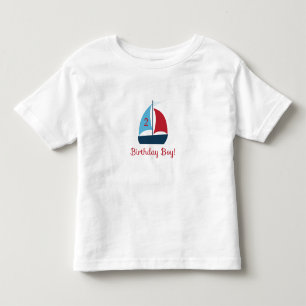 T-Shirt Garoto de Aniversário do Navio