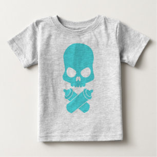 T-shirt Garrafa tóxica - no azul!