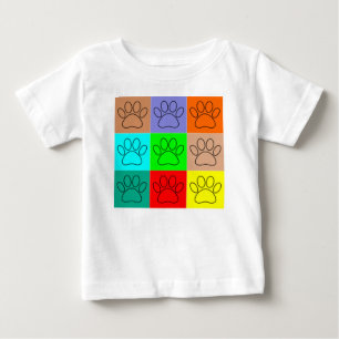 T-shirt Garras-De-Capoeira Bonitas Em Quadrados