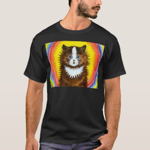 T-shirt Gata Arco-íris
