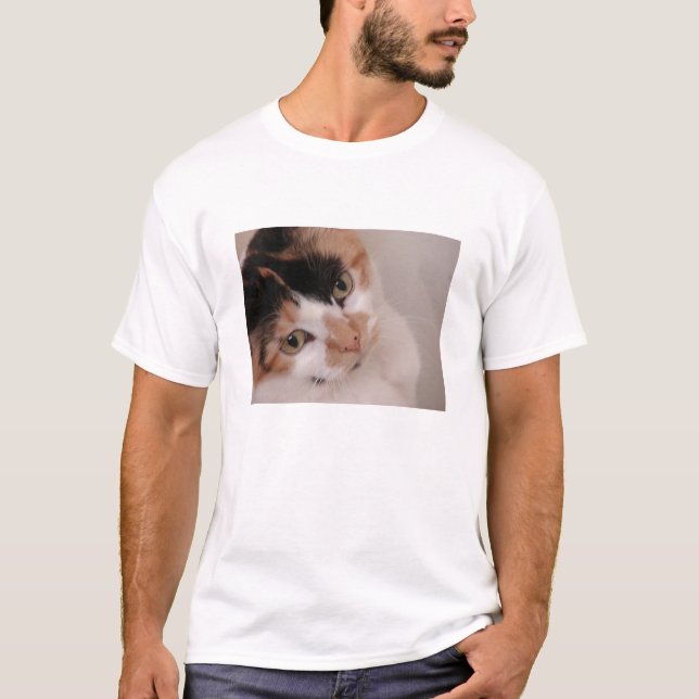 T-shirt Gata Beleza Calico (Frente)