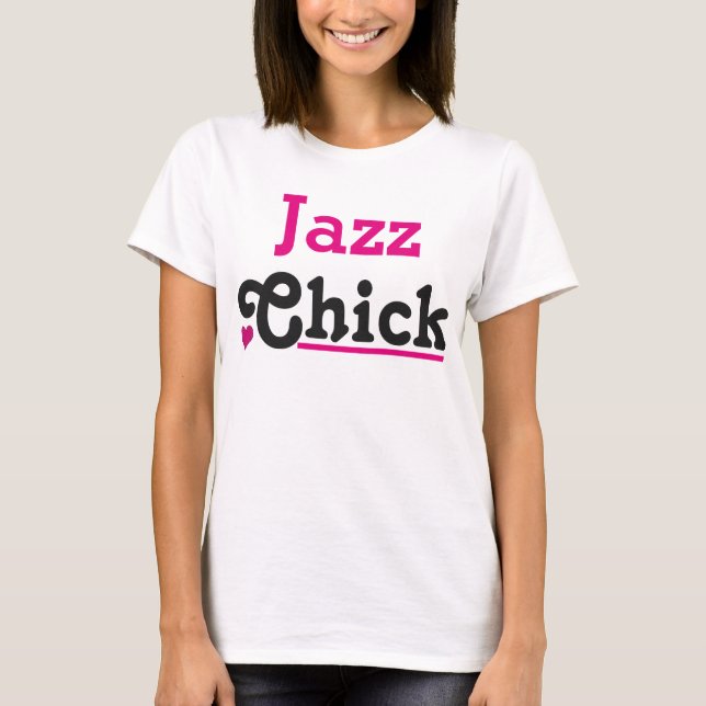 T-shirt Gata de Jazz (Frente)