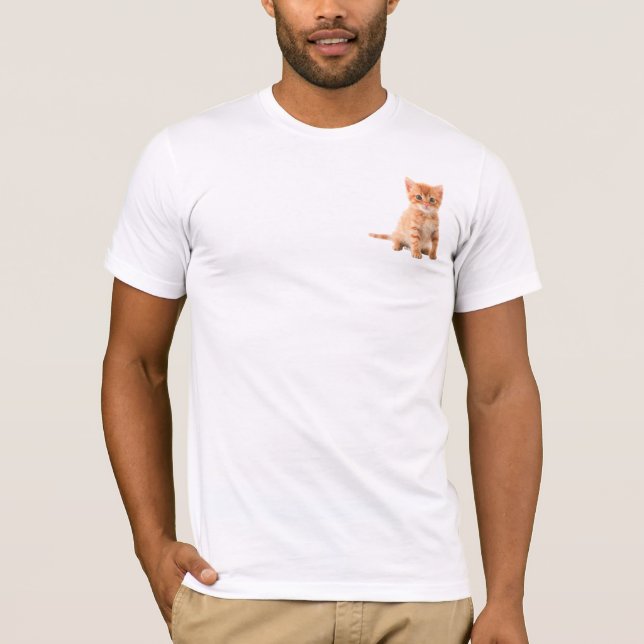 T-shirt gatinho (Frente)