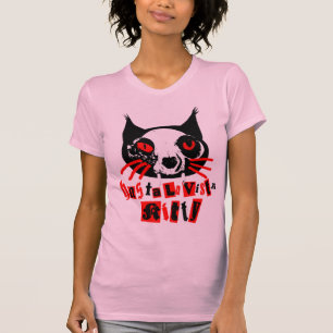 T-shirt Gatinho de Vista do La de Hasta