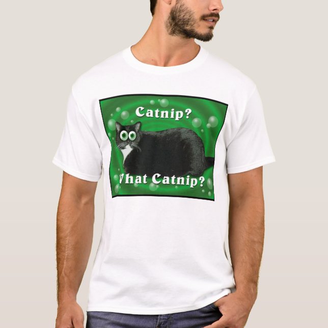 T-shirt Gatinho do Catnip (Frente)