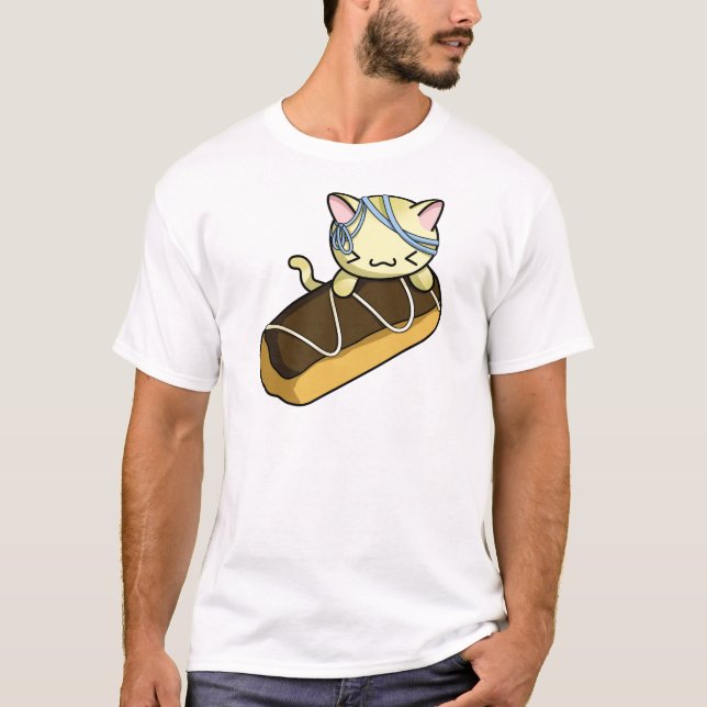 T-shirt Gatinho do Eclair (Frente)