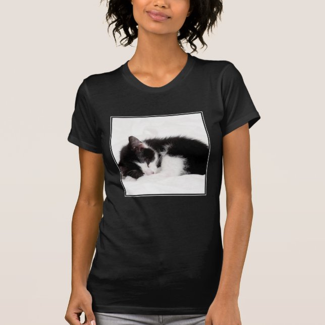 T-shirt Gatinho do sono (Frente)