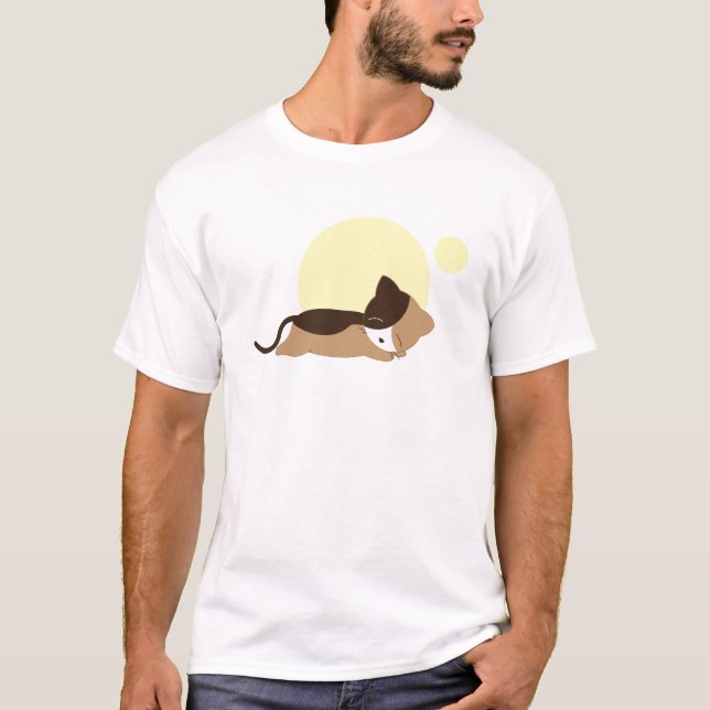 T-shirt Gatinho Dormindo (Frente)