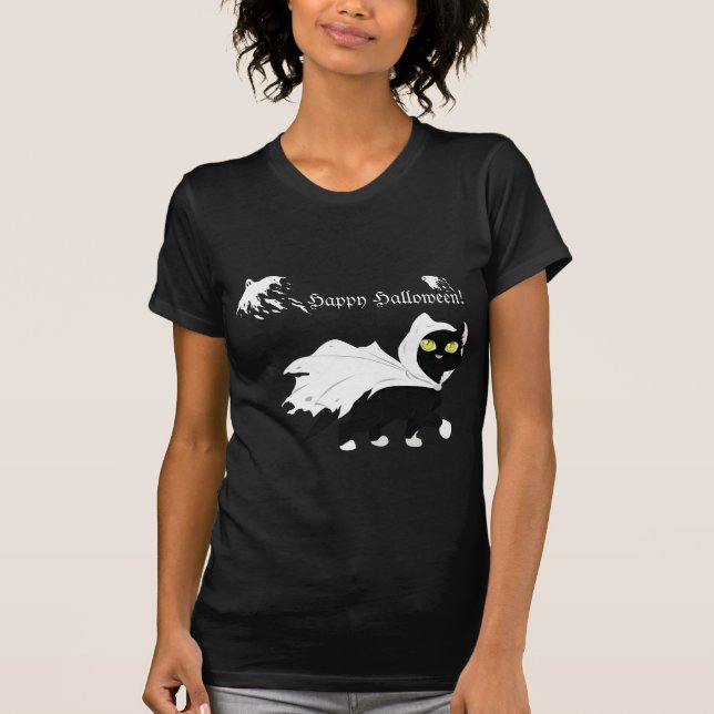 T-shirt Gatinho fantasma (Frente)
