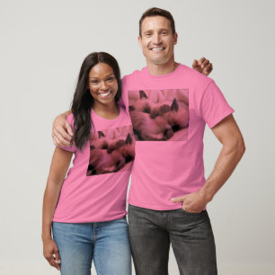 T-shirt Gatinho Siamese bonito do gato do animal de
