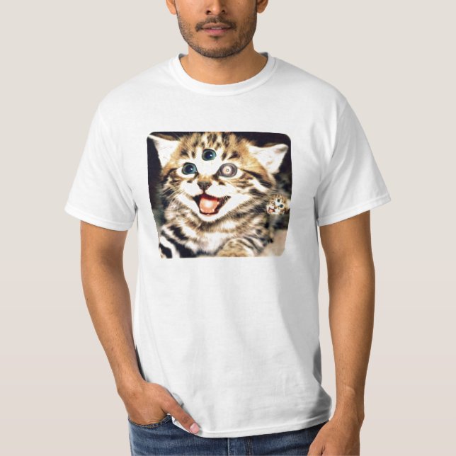 T-shirt Gatinho três (Frente)