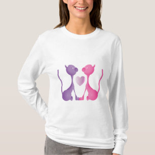 T-shirt Gatinhos do amor