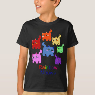 T-shirt Gatinhos do arco-íris!