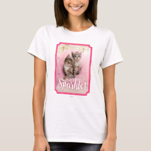 T-shirt Gatinhos doces nas tiaras e no tutu Sparkly