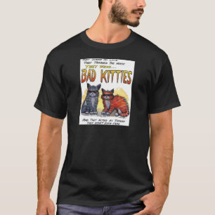 T-shirt Gatinhos maus