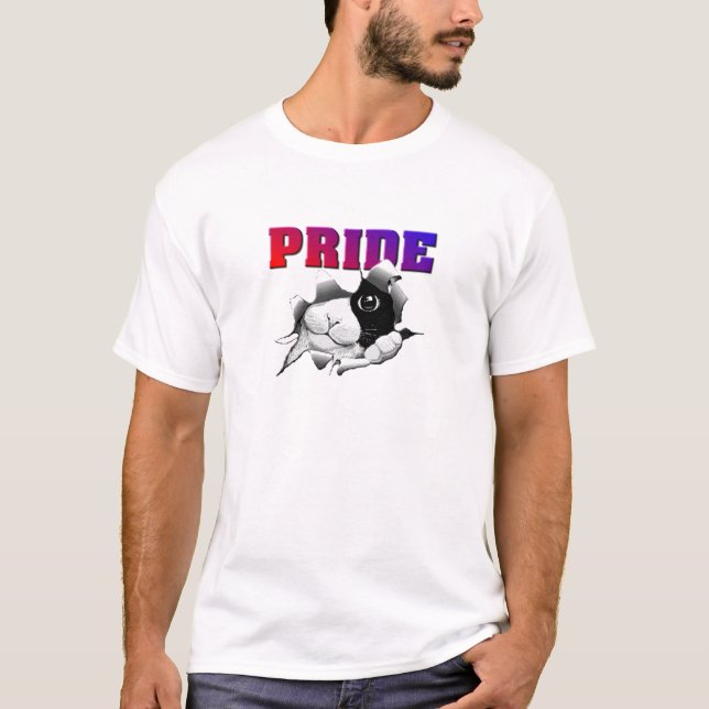 T-shirt Gato 1 do ORGULHO (Frente)